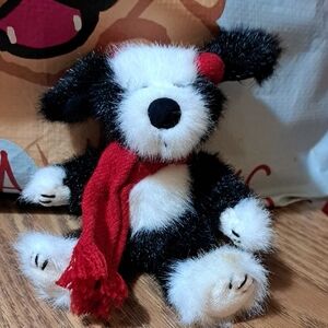 Boyds  1988-2004Dog Toy with Red Scarf/ BUNDLE ONLY 2 OR MORE ITEMS